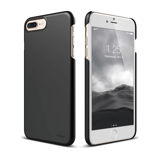 Чохол Elago Slim Fit 2 Case Black для iPhone 8 Plus/7 Plus (ES7PSM2-BK-RT)