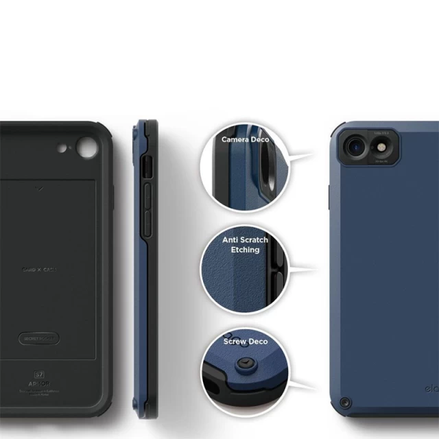 Чехол Elago Armor Case Jean Indigo для iPhone SE 2020/8/7 (ES7AM-JIN-RT)