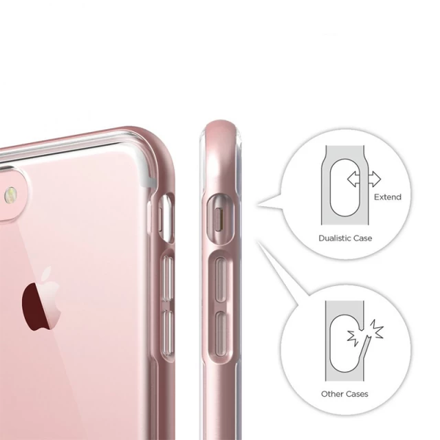 Чохол Elago Dualistic Case Rose Gold для iPhone SE 2020/8/7 (ES7DL-RGD-RT)
