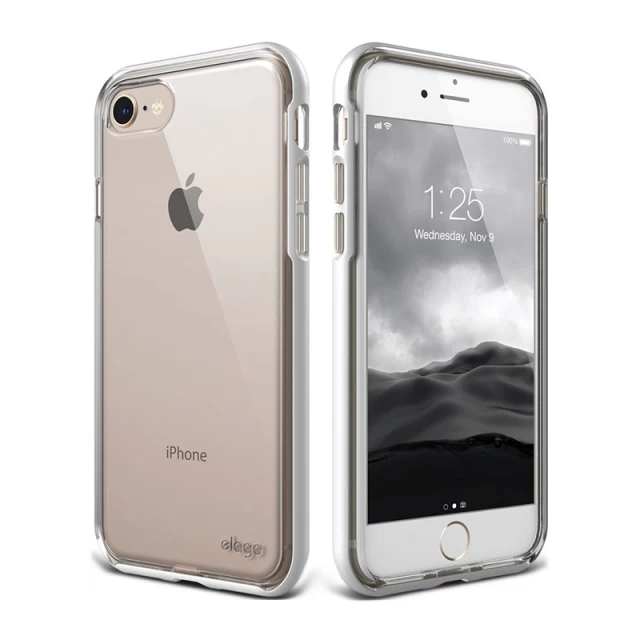 Чохол Elago Dualistic Case White для iPhone SE 2020/8/7 (ES7DL-WH-RT)