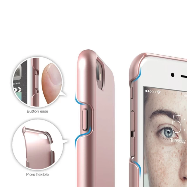 Чехол Elago Slim Fit 2 Case Rose Gold для iPhone SE 2020/8/7 (ES7SM2-RGD-RT)