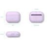 Чехол для Airpods Pro Elago Slim Case Lavender (EAPPSM-BA-LV)