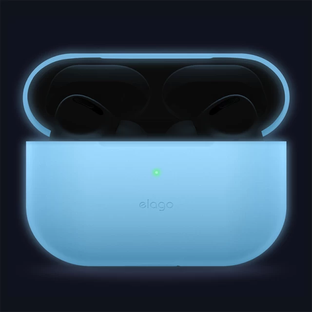 Чехол для Airpods Pro Elago Slim Case Night Glow Blue (EAPPSM-BA-LUBL)