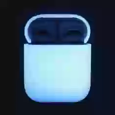 Чехол для Airpods 2/1 Elago Silicone Case Night Glow Blue for Charging Case (EAPSC-LUBL)