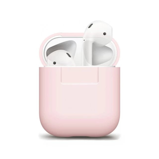Чохол для Airpods 2/1 Elago Silicone Case Pink for Charging Case (EAPSC-PK)