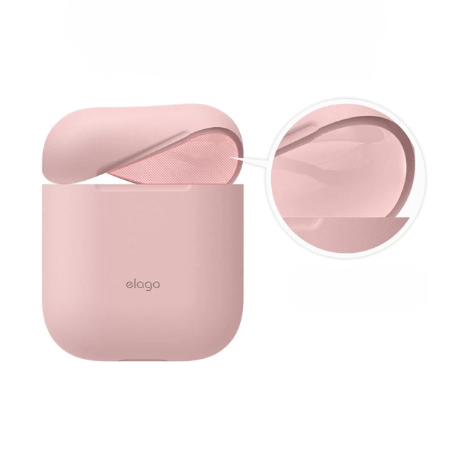 Чохол для Airpods 2/1 Elago Skinny Case Lovely Pink for Charging Case (EAPSK-BA-LPK)