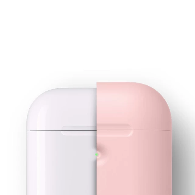 Чехол для Airpods 2 Elago A2 Silicone Case Lovely Pink for Wireless Case (EAP2SC-PK)
