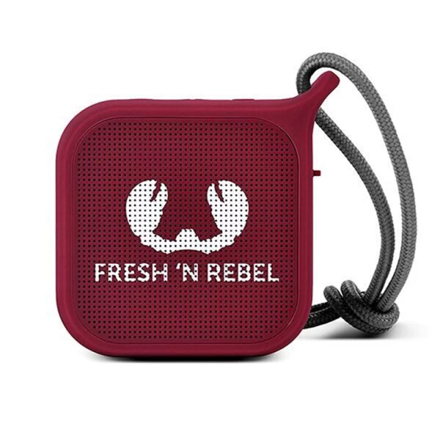 Акустична система Fresh 'N Rebel Rockbox Pebble Small Bluetooth Speaker Ruby (1RB0500RU)