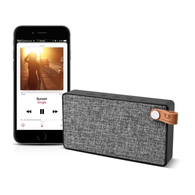 Акустическая система Fresh 'N Rebel Rockbox Slice Fabriq Edition Bluetooth Speaker Concrete (1RB2500CC)