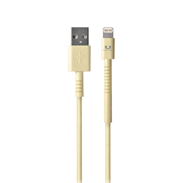 Кабель Fresh 'N Rebel Fabriq USB-A to Lightning Cable 1.5 m Buttercup (2LCF150BC)