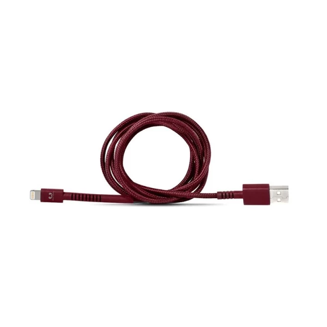 Кабель Fresh 'N Rebel Fabriq USB-A to Lightning Cable 1.5 m Ruby (2LCF150RU)