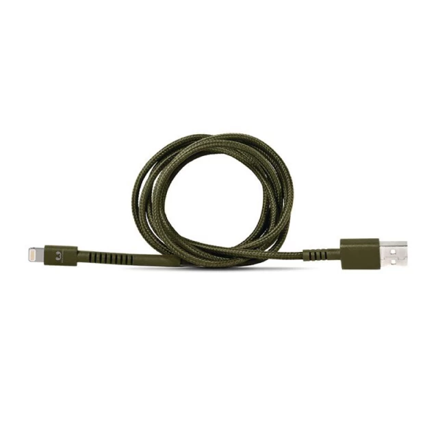 Кабель Fresh 'N Rebel Fabriq USB-A to Lightning Cable 3 m Army (2LCF300AR)