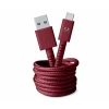 Кабель Fresh 'N Rebel Fabriq USB-A to USB-C Cable 1.5m Ruby (2CCF150RU)