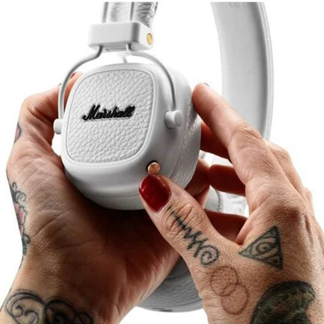 Бездротові навушники Marshall Headphones Major III Bluetooth White (4092188)