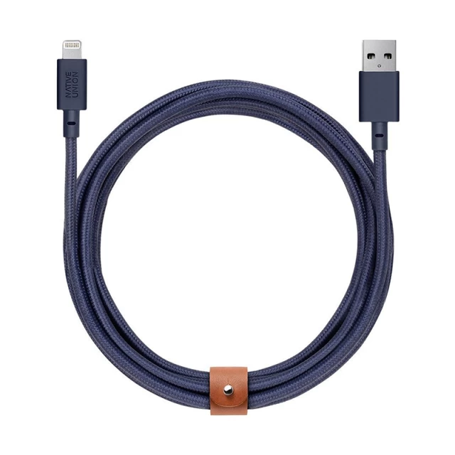 Кабель Native Union Belt Cable USB-A to Lightning Marine 3 m (BELT-KV-L-MAR-3)