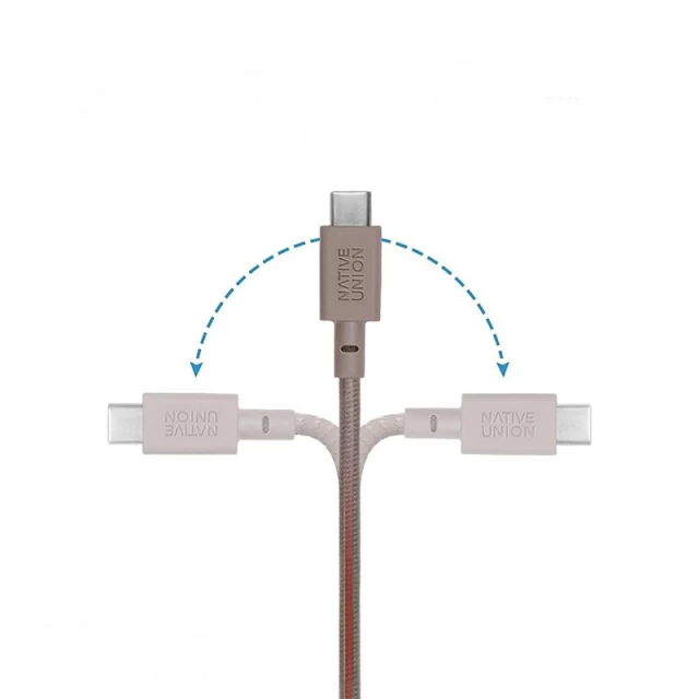 Кабель Native Union Belt Cable USB-A to USB-C Taupe 1.2 m (BELT-KV-AC-TAU)