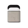 Чехол Decoded для AirPods 2/1 Italian Leather Gray for Charging/Wireless Case (D9APC2GY)