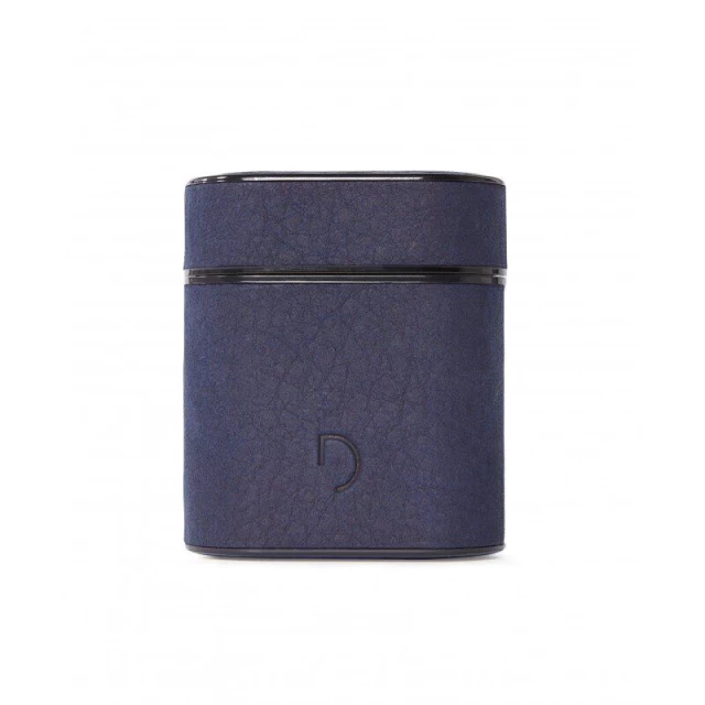 Чохол Decoded для AirPods 2/1 Italian Leather Indigo Blue for Charging/Wireless Case (D9APC2NY)