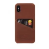 Чехол-бумажник Decoded Back Cover для iPhone X Brown (D7IPOXBC3CBN)