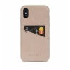 Чехол-бумажник Decoded Back Cover для iPhone X Natural (D7IPOXBC3NL)