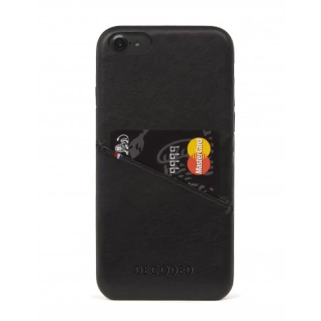 Чехол-бумажник Decoded Back Cover для iPhone SE 2020/8/7/6s/6 Black (D6IPO7BC3BK)