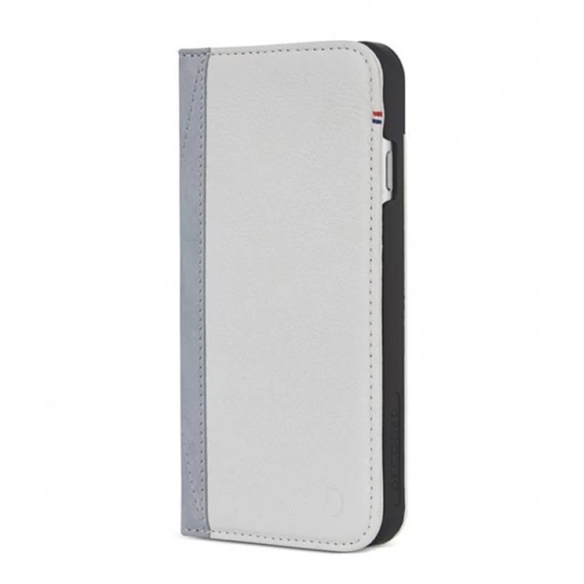 Шкіряний чохол Decoded Wallet Case для iPhone SE 2020/8/7/6s/6 White/Gray (DA6IPO7CW3WEGY)