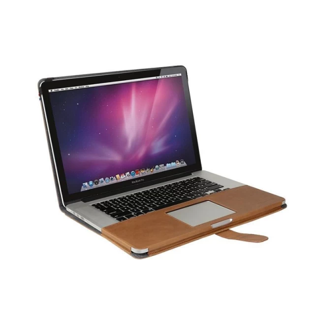 Чохол-книжка Decoded Slim Cover для MacBook Pro 13 (2012-2015) Leather Brown (D4MPR13SC1BN)