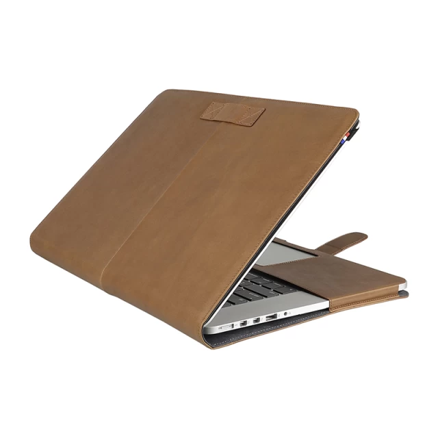 Чехол-книжка Decoded Slim Cover для MacBook Pro 15 (2012-2015) Leather Brown (D4MPR15SC1BN)