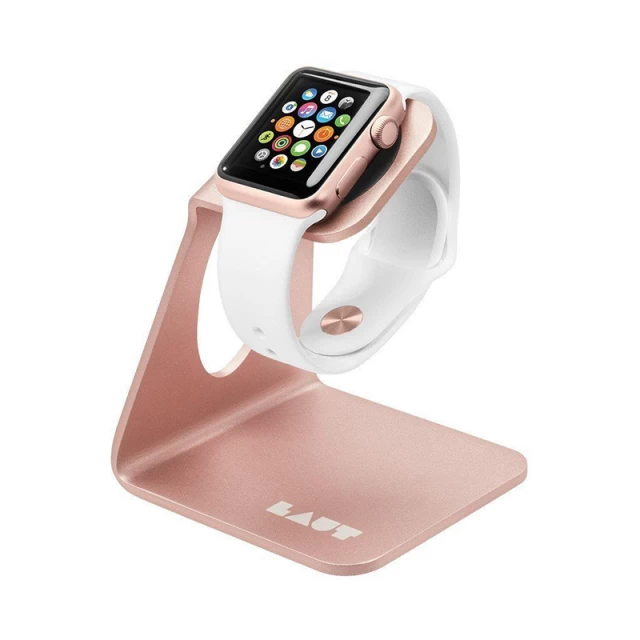 Підставка LAUT AW-Stand Aluminium для Apple Watch Rose Gold (LAUT_AW_WS_RG)