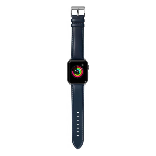Ремінець LAUT OXFORD для Apple Watch 49 | 45 | 44 | 42 mm Blue (LAUT_AWL_OX_BL)