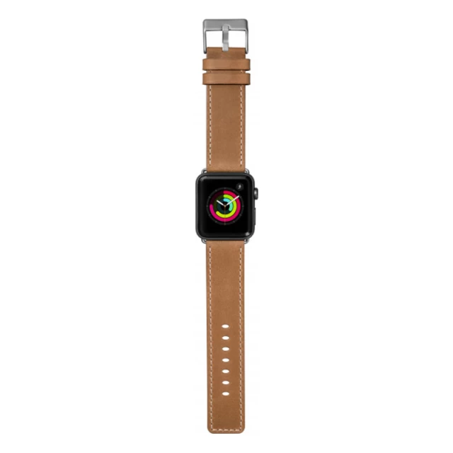 Ремінець LAUT SAFARI для Apple Watch 49 | 45 | 44 | 42 mm Tan (LAUT_AWL_SA_BR)