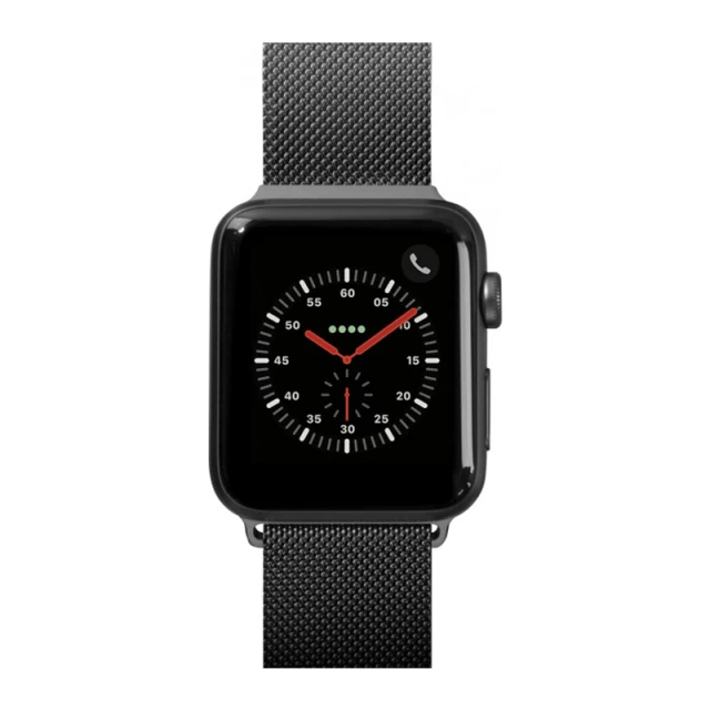 Ремінець LAUT STEEL LOOP для Apple Watch 49 | 45 | 44 | 42 mm Black (LAUT_AWL_ST_BK)