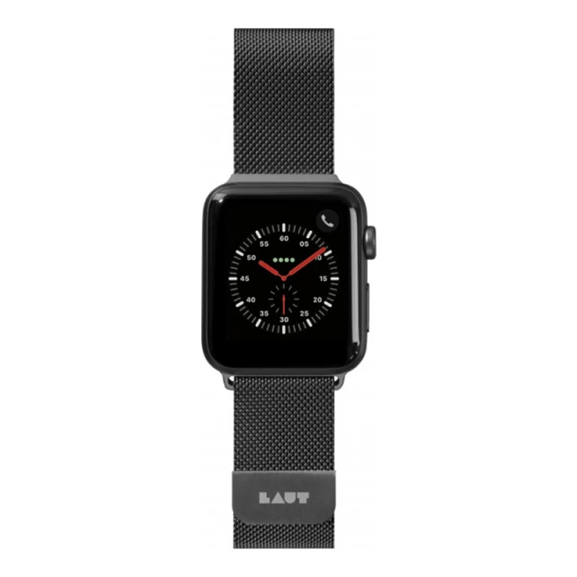 Ремешок LAUT STEEL LOOP для Apple Watch 41 | 40 | 38 mm Black (LAUT_AWS_ST_BK)