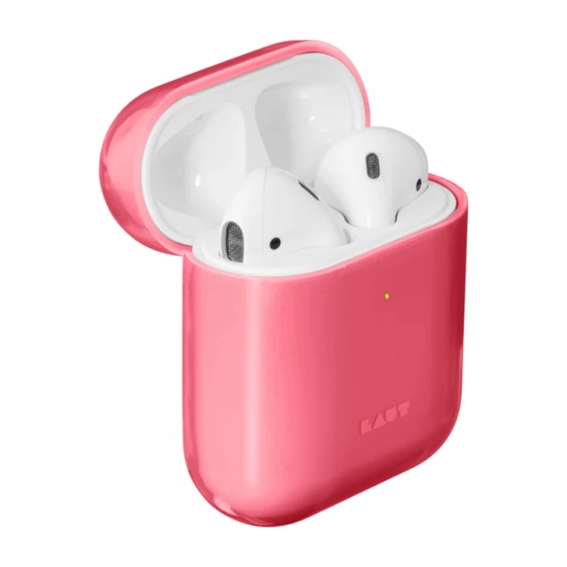 Чохол LAUT CRYSTAL-X для AirPods 2/1 Electric Coral for Charging/Wireless Case (L_AP_CX_R)