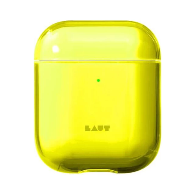 Чохол LAUT CRYSTAL-X для AirPods 2/1 Acid Yellow for Charging/Wireless Case (L_AP_CX_Y)