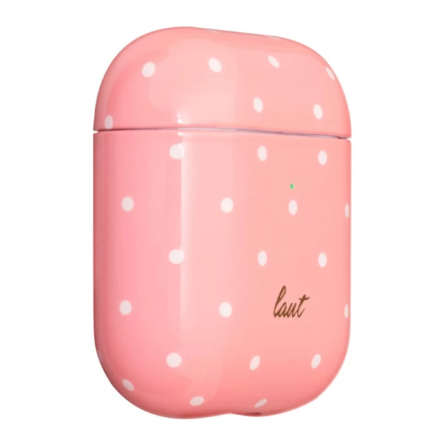 Чехол LAUT DOTTY для AirPods 2/1 Pink for Charging/Wireless Case (L_AP_DO_P)