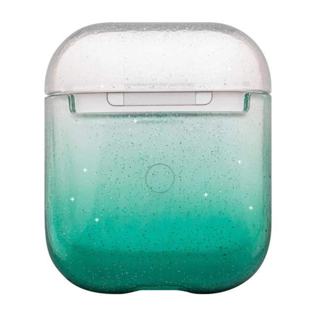 Чехол LAUT OMBRE SPARKLE для AirPods 2/1 Mint for Charging/Wireless Case (L_AP_OS_MT)