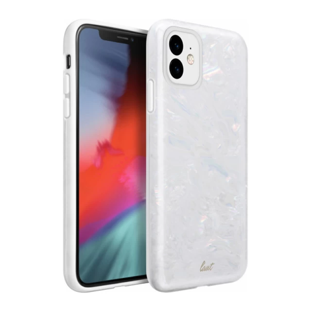 Чехол LAUT PEARL Air Frame Technology для iPhone 11 White (L_IP19M_PL_W)