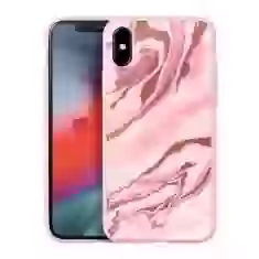 Чохол LAUT MINERAL GLASS 9H для iPhone X/XS Mineral Pink (LAUT_IP18-S_MG_MP)