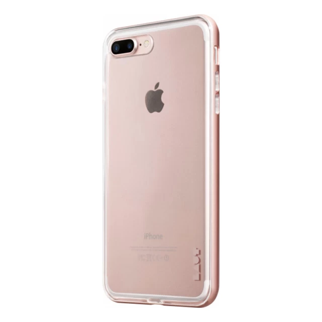 Чехол LAUT EXO-FRAME для iPhone 8 Plus/7 Plus Rose Gold (LAUT_IP7P_EX_RG)