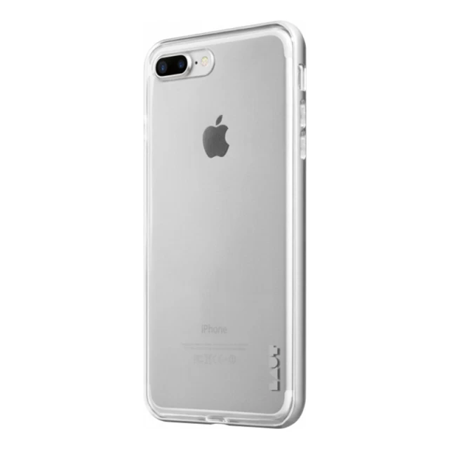 Чохол LAUT EXO-FRAME для iPhone 8 Plus/7 Plus Silver (LAUT_IP7P_EX_SL)