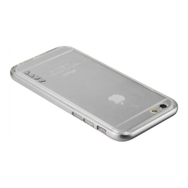 Чохол LAUT EXO-FRAME для iPhone 6/6s Silver (LAUT_IP6_EX_SL)