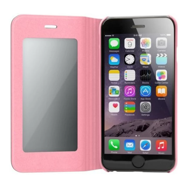 Чехол LAUT APEX MIRROR (+две пленки на экран) для iPhone 6/6s Pink (LAUT_IP6_FOM_P)