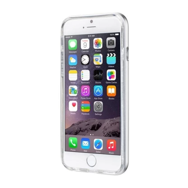 Чехол LAUT EXO-FRAME (+две пленки на экран) для iPhone 6 Plus/6s Plus Silver (LAUT_IP6P_EX_SL)