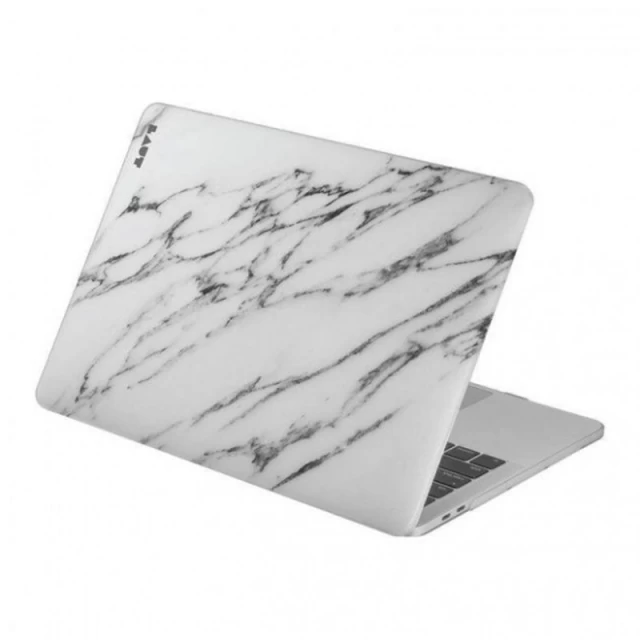 Чохол LAUT HUEX ELEMENTS для MacBook Air 13 (2010-2017) Marble White (LAUT_MA13_HXE_MW)