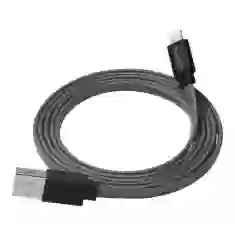 Кабель LAUT LINK USB-A to Lightning 1.2 m плоский Black (LAUT_LK_LTN1.2_BK)