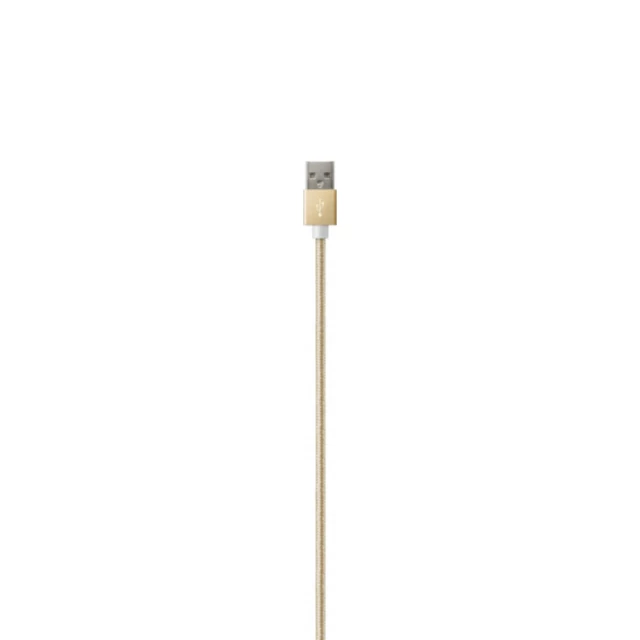 Кабель LAUT LINK Metallics USB-A to Lightning 1.2 m Gold (LAUT_LKM_LTN1.2_GD)