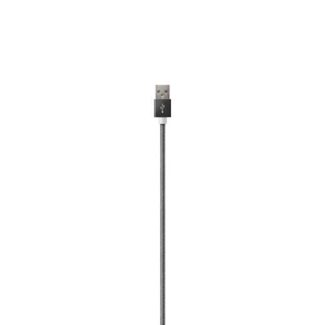 Кабель LAUT LINK Metallics USB-A to Lightning 1.2 m Space Gray (LAUT_LKM_LTN1.2_GM)