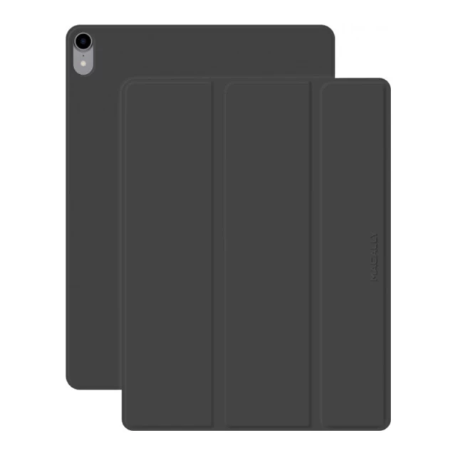 Чехол Macally Protective Case and Stand для iPad Pro 12.9 2018 3rd Gen Grey (BSTANDPRO3L-G)