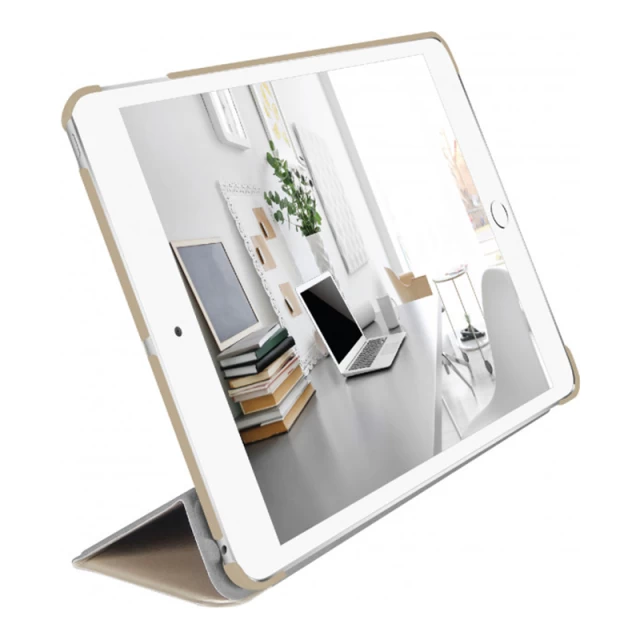 Чохол Macally Protective Case and Stand для iPad 9 | 8 | 7 10.2 2021 | 2020 | 2019 Gold (BSTAND7-GO)